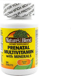 Nature's Blend Prenatal Formula Multivitamin - 100 tabletas