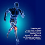 Vitamina D3 5000 UI - 90 Cápsulas Veganas para 3 Meses - VitalRemedyMD