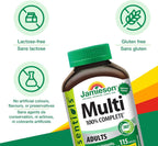 Jamieson 100% Complete Multivitamin for Adults - Multivitamínico Completo para Adultos