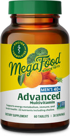 MegaFood Multivitamínico Avanzado para Hombres 40+ - 60 Comprimidos (30 Días)