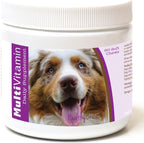 Healthy Breeds Masticables Blandos Multivitamínicos para Perros Pastor Australiano - 60 Unidades