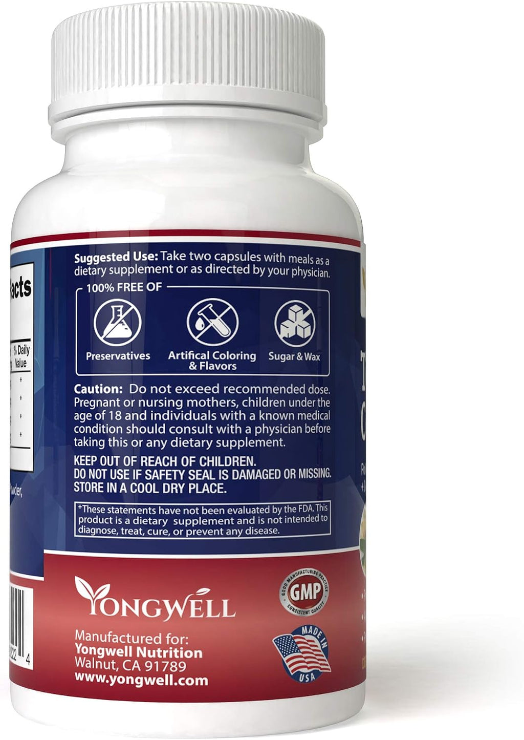 YongWell Total Cholesterol Complex - 60 Cápsulas