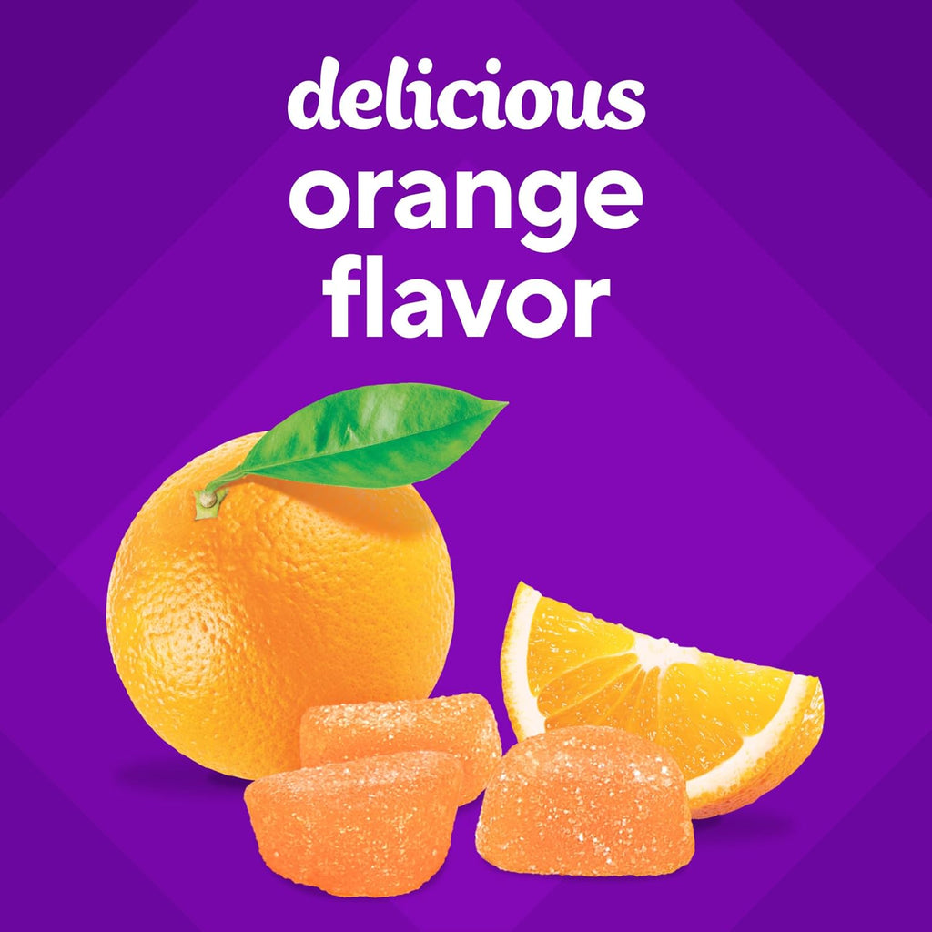 Vitafusion Power C Gummy Vitamina C - 63 Gomitas (21 Días) Sabor Naranja