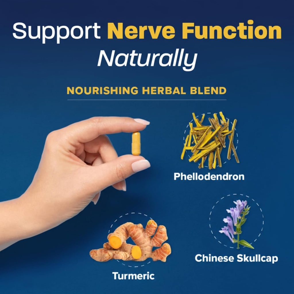 Redd Remedies Nerve Shield – 120 Cápsulas Veganas