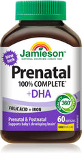Jamieson PRENATAL Complejo multivitamínico con DHA - 60 Cápsulas blandas