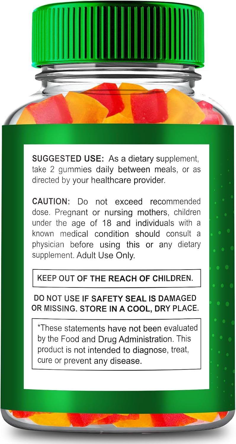 GreenVow Hemp Gummies - Complemento Alimenticio de Hemp - 60 Gomitas