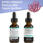 Irish Sea Moss Liquid Drops - Gotas Líquidas Orgánicas de Musgo de Mar, 30 ml