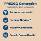 O Positiv Preggo Conception Support - Cápsulas para Apoyo a la Concepción - 60 unidades