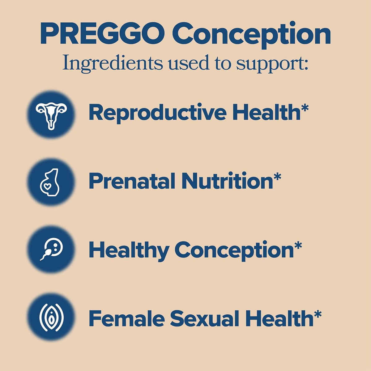 O Positiv Preggo Conception Support - – Ácido fólico: El ácido fólico contribuye al crecimiento de los tejidos – Image 2