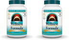 Source Naturals Wellness Formula - Complejo Multivitamínico y Defensa Herbal, 90 Comprimidos