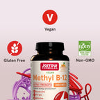 Jarrow Formulas Ultra Strength Methyl B-12 2500 mcg - 100 Comprimidos Masticables Sabor Tropical