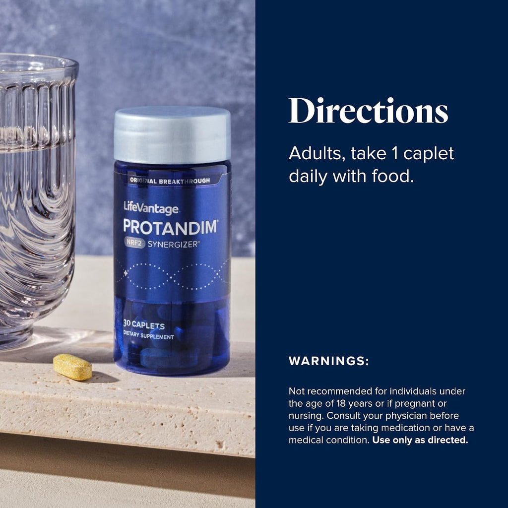 Protandim Nrf2 Synergizer – 30 Cápsulas – Complemento para la Salud Celular