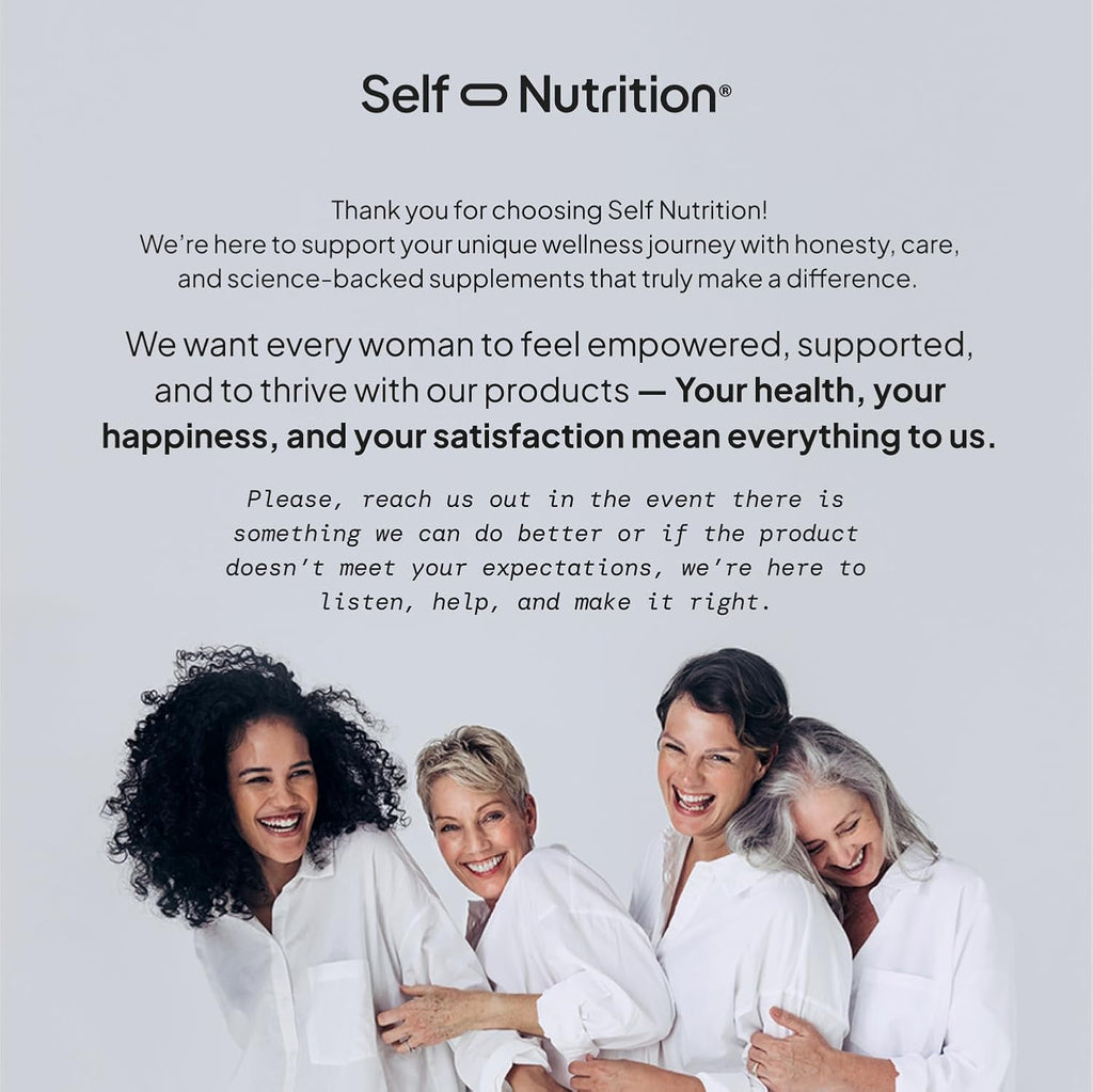 SELF NUTRITION Fertility Support for Women - 60 Cápsulas