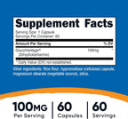 Nutricost Cápsulas de Dihidroberberina (100 mg, 60 uds)