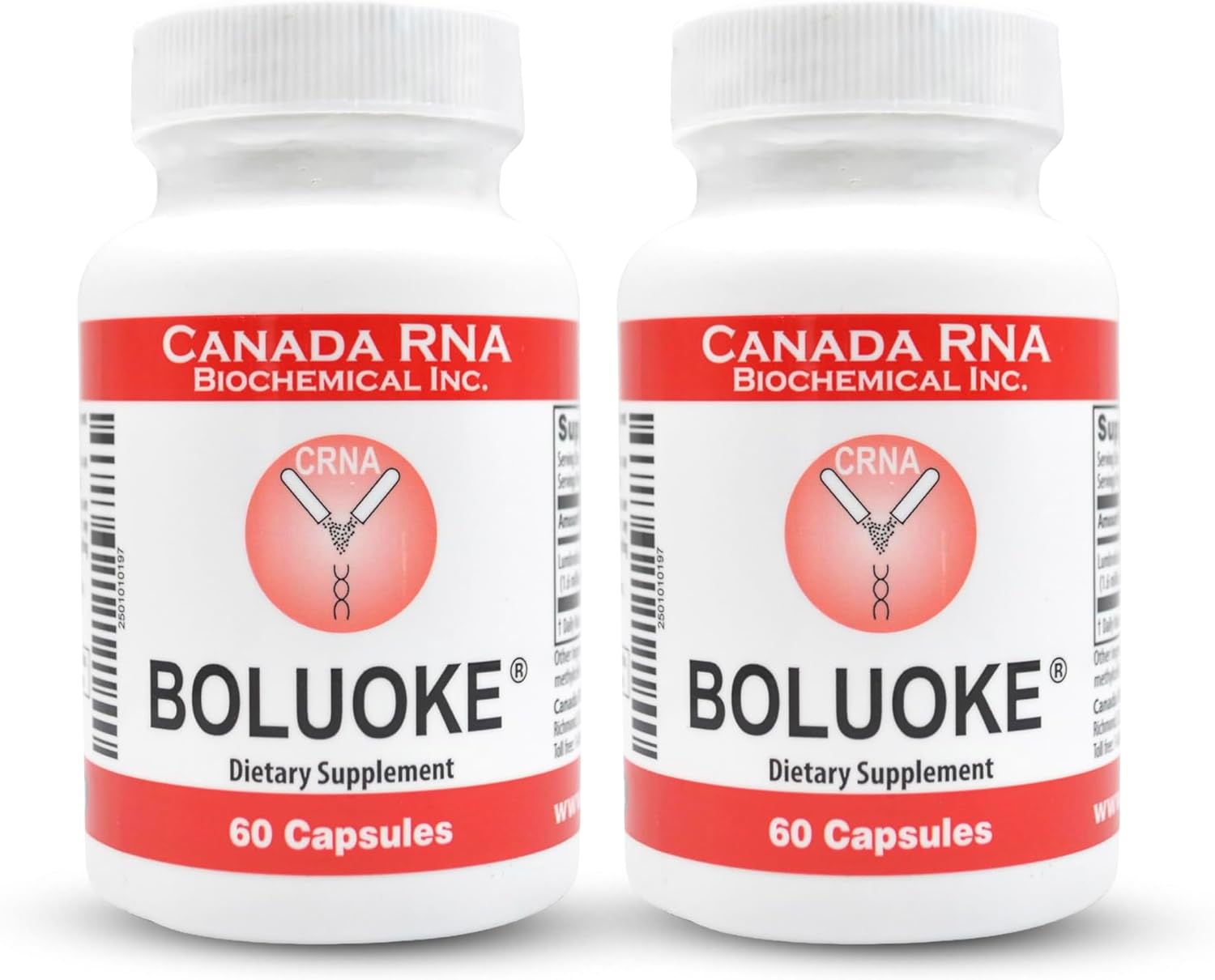 Boluoke, 60 cápsulas (paquete de 2)