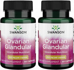 Swanson Glandular Ovarian Supplement - Female Support - 60 Capsules 250 mg