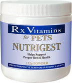 Rx Vitamins NutriGest - Probióticos para Perros y Gatos - Salud Digestiva - 4.65 oz (132 g)