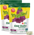 MegaFood Kids One Daily Multivitamin Soft Chews - Multivitamínico Infantil Sabor Uva - 30 Gomitas