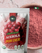 f&b superfoods Pure Organic Acerola Cherry Powder Freeze Dried (227g)