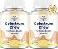 Bovine Colostrum Chews 60% IgG - 60 Comprimidos Blandos (2 Frascos) - Sabor Vainilla
