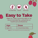 MaryRuth's Multivitamin Gominolas para Mujeres a partir de 14 Años | Apoyo Inmunológico | Salud de Piel y Cabello | Salud Reproductiva | Vitamina A C D E B6 B12 Biotina Zinc Yodo | Orgánico | Vegano | No GMO | 60 Unidades