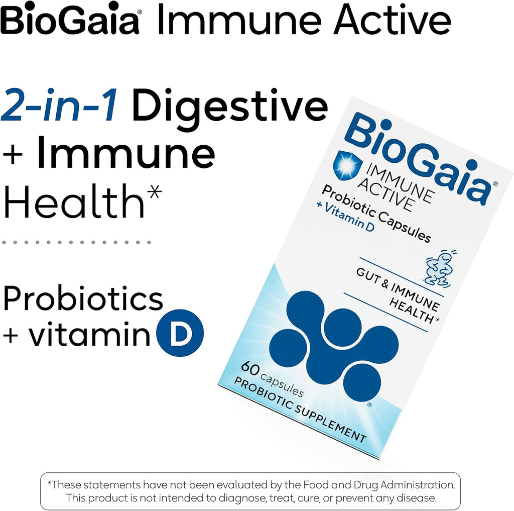 BioGaia Protectis Immune Active Probiótico + Vitamina D