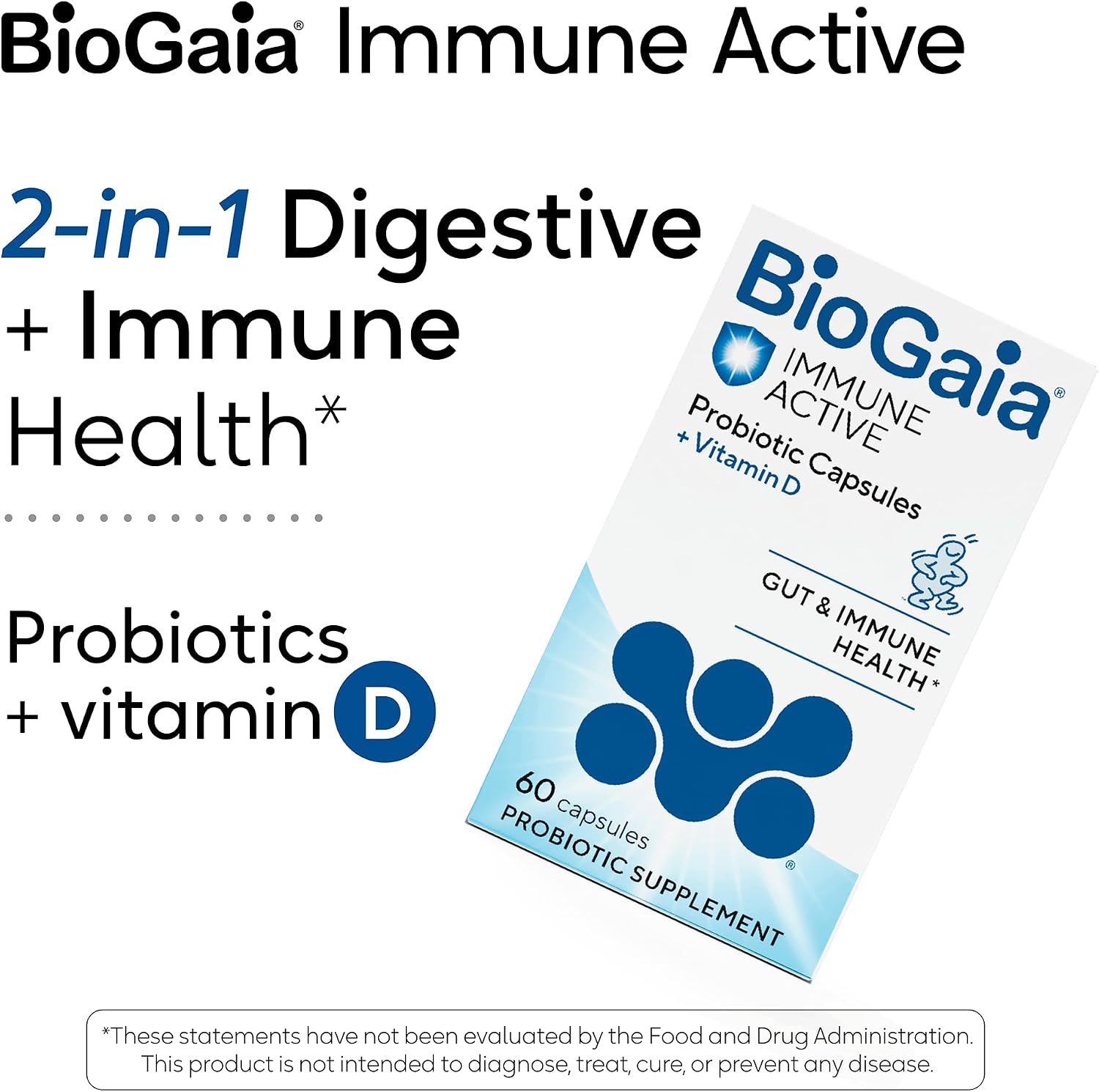 BioGaia Protectis Immune Active Probiótico + Vitamina D