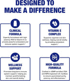 Vitamin E 400 IU - Natural Clinical Formula with d-alpha-tocopherol and mixed tocopherols - 90 Softgels