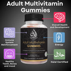 Iman Vitamins Halal Complete Complex Adult Multivitamin Gummies - 90 Gominolas