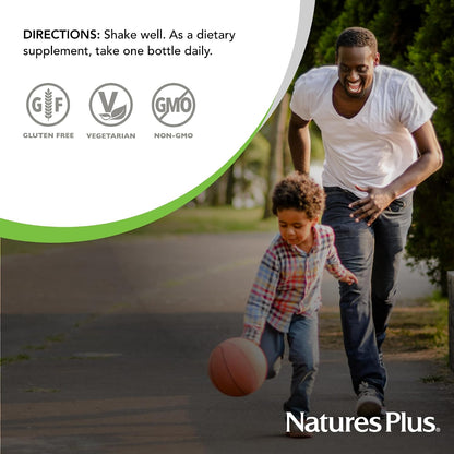 NaturesPlus Source of Life GOLD Liquid Multi – Complejo prebiótico: Favorece la salud digestiva al nutrir la – Image 5