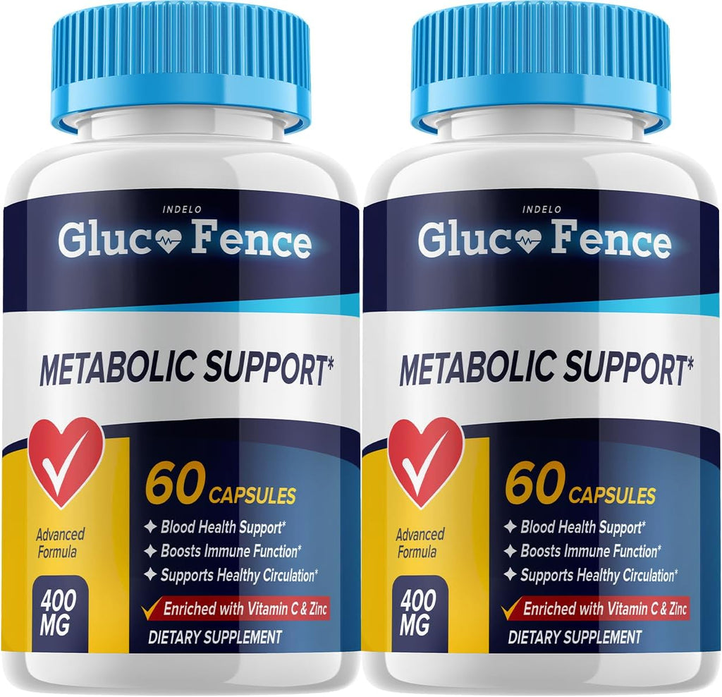 Gluco Fence Metabolic Support - 120 Cápsulas (2 Envases)