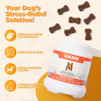 Dog Calming Chews 100 Unidades – Golosinas Calmantes para Perros con Ingredientes Naturales, Sabor Pollo