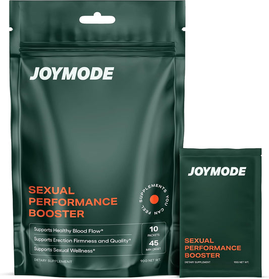 JOYMODE Potenciador de Rendimiento Sexual para Hombres – Con L-Arginina, L-Citrulina y Ginseng
