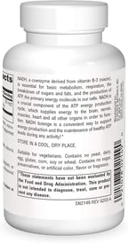 Source Naturals NADH 20 mg, Energy and Mental Alertness - 20 Tablets