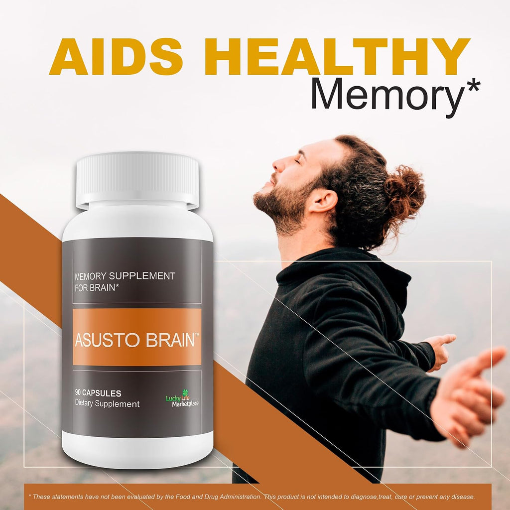 Asusto Nootropic Brain Supplement - Memoria y Enfoque Natural