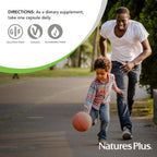 NaturesPlus DHEA-25 con Bioperina - 60 Cápsulas - Sin Gluten