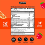 Airborne Gominolas de Vitamina C + Zinc para Niños, 500mg, Sabor Frutas Variadas, Sin Gluten, 126 Gominolas (2 Paquetes)
