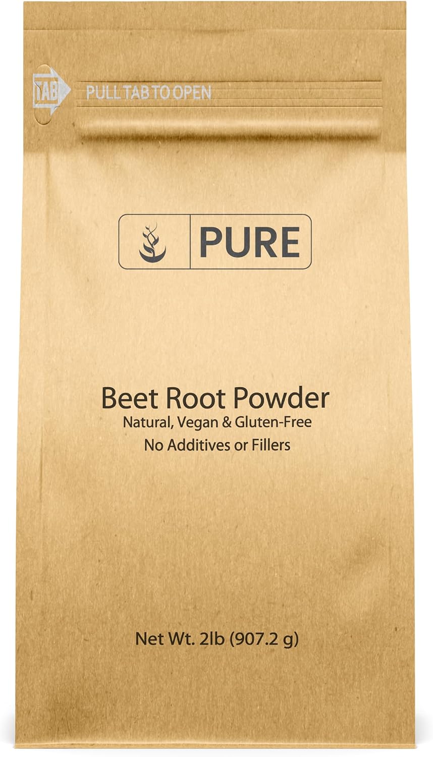 Pure Original Ingredients Polvo de Remolacha (2 lb) - Puro, Sin Aditivos, No GMO
