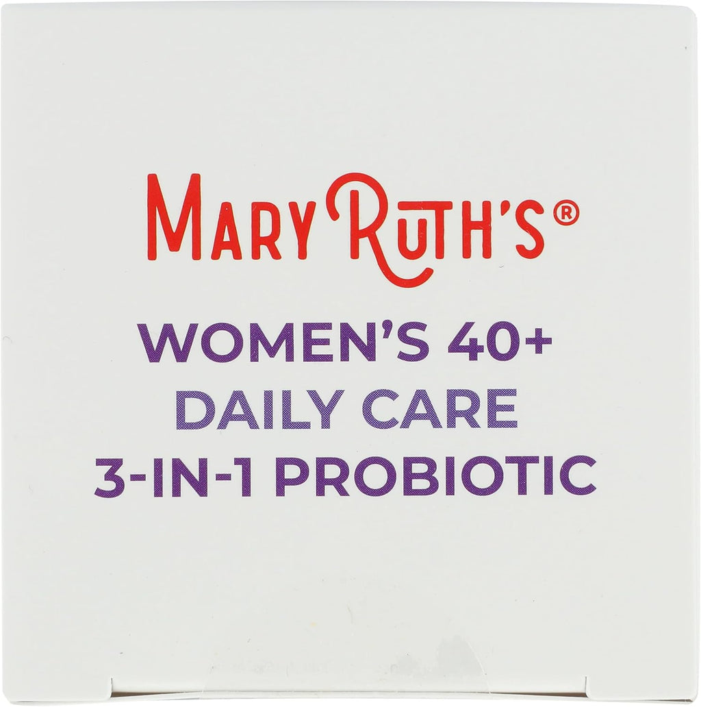 MARYRUTH'S Daily Care 40+ Women’s 3-in-1 Capsules, 40 B CFU, 30 ct