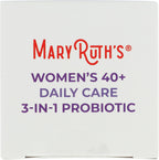 MARYRUTH'S Daily Care 40+ Women’s 3-in-1 Capsules, 40 B CFU, 30 ct