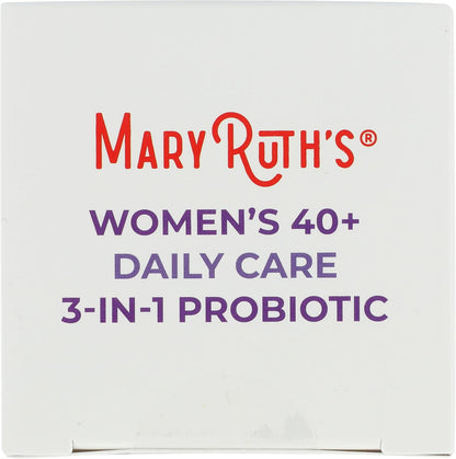 MARYRUTH'S Daily Care 40+ Women’s 3-in-1 Capsules, 40 B CFU, 30 ct