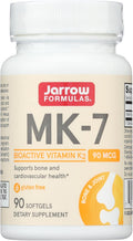 Jarrow Formulas Vitamina K2 MK-7, 90 mcg, 90 Cápsulas Blandas