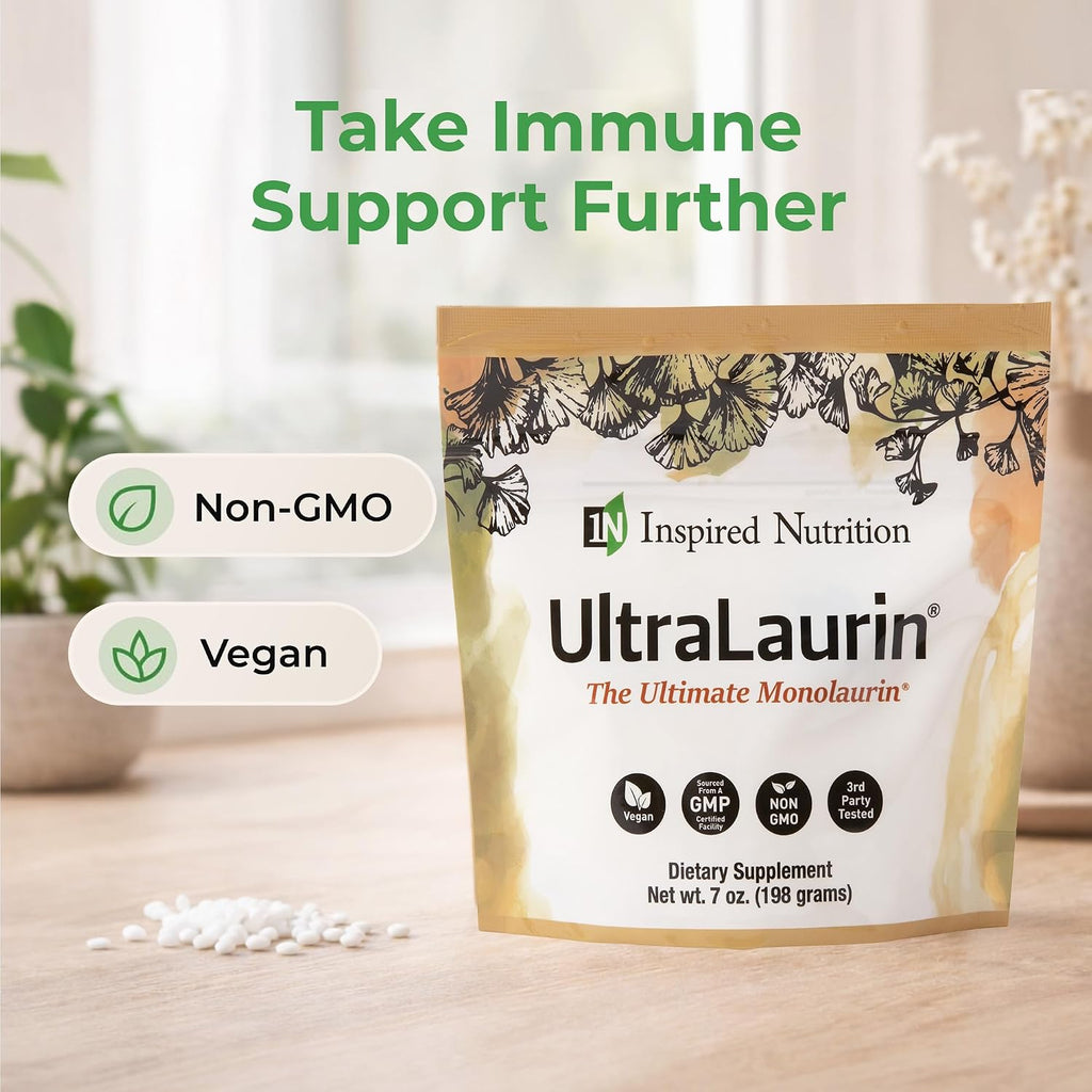 UltraLaurin® Monolaurin en Pellets 3000mg - 198g - Inspired Nutrition