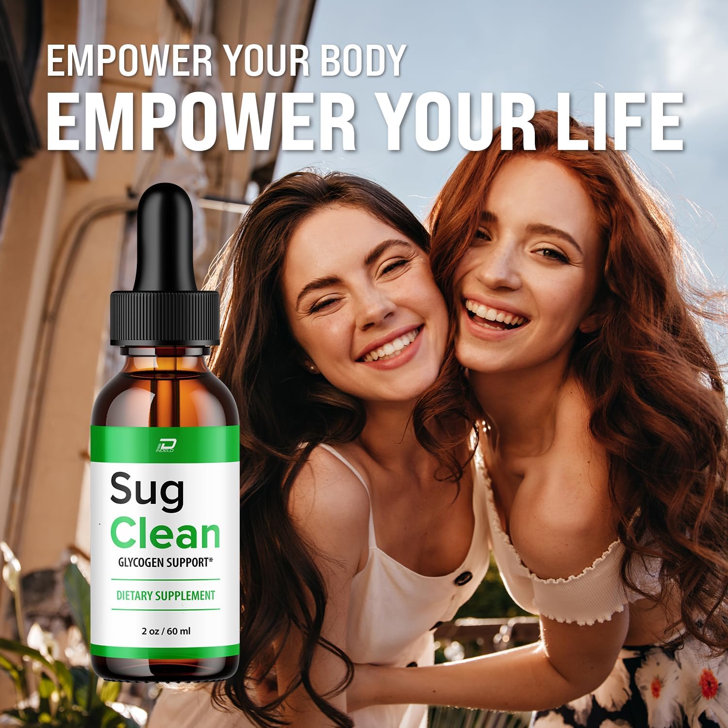 Sug Clean Drops Fórmula Saludable – SugClean Niveles Naturales - Gotas Líquidas de Glucógeno de Fuerza Extra (Pack de 3 – Suministro 3 Meses)