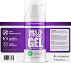 Phytogenesis DHEA 75 Gel Tópico, 75 mg por bombeo, 1 mes de suministro