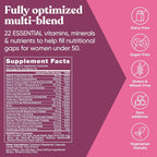 Eu Natural Next Gen Multivitamínico para Mujeres - 22 Vitaminas Optimizadas para Inmunidad, Energía, Huesos y Belleza - 60 Cápsulas Vegetales