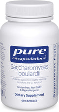 Pure Encapsulations Saccharomyces Boulardii - Probiótico Natural - 60 Cápsulas