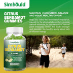 Citrus Bergamot Gummies 3000 mg - 60 Gominolas Veganas Sabor Lima