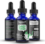 Daily Thrive de Homescape Pets - Aceite de Cáñamo y Cúrcuma para Perros y Gatos