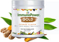 ImmunoPower Gold - Cúrcuma de Alta Absorción con BioPerine y 35+ Nutrientes - Sabor Naranja